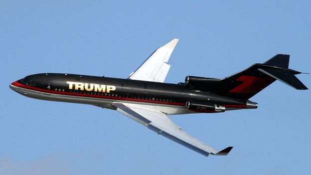 Donald Trump compró su Boeing 727 con una técnica de negociación en la que aplicó el "efecto ancla". Hoy, tiene un 757. FOTO: GETTY IMAGES
