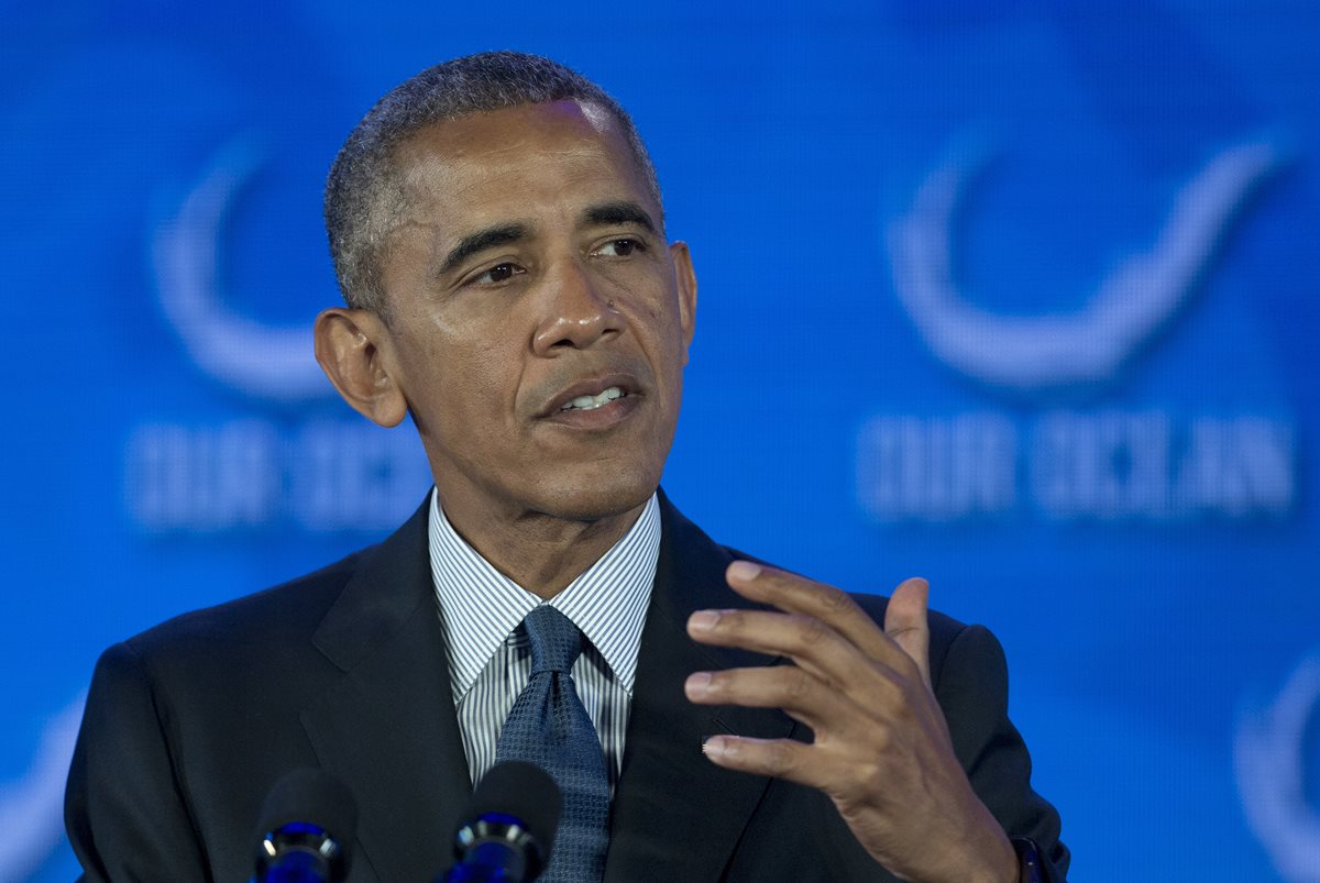 El presidente de EE. UU., Barack Obama, destaca la aportación de indocumentados hispanos. (Foto Prensa Libre: AP).