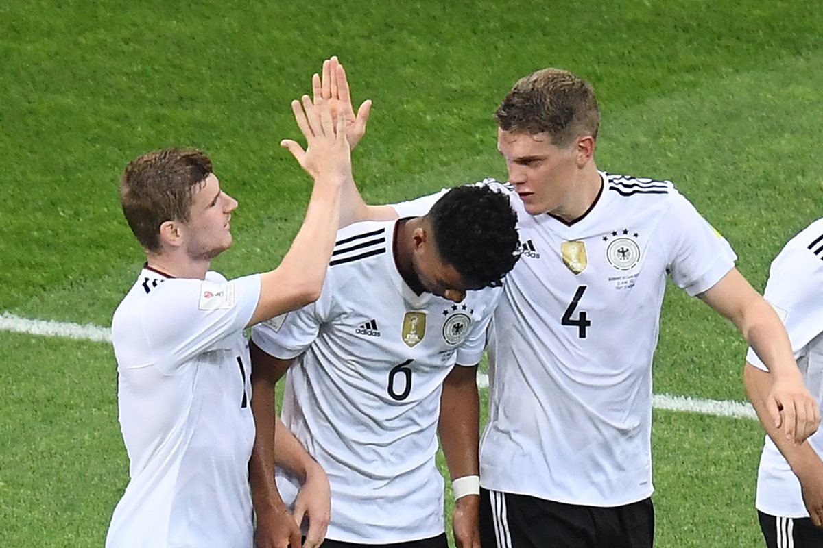 Alemania quiere conseguir el título en suelo ruso. (Foto Prensa Libre: AFP)