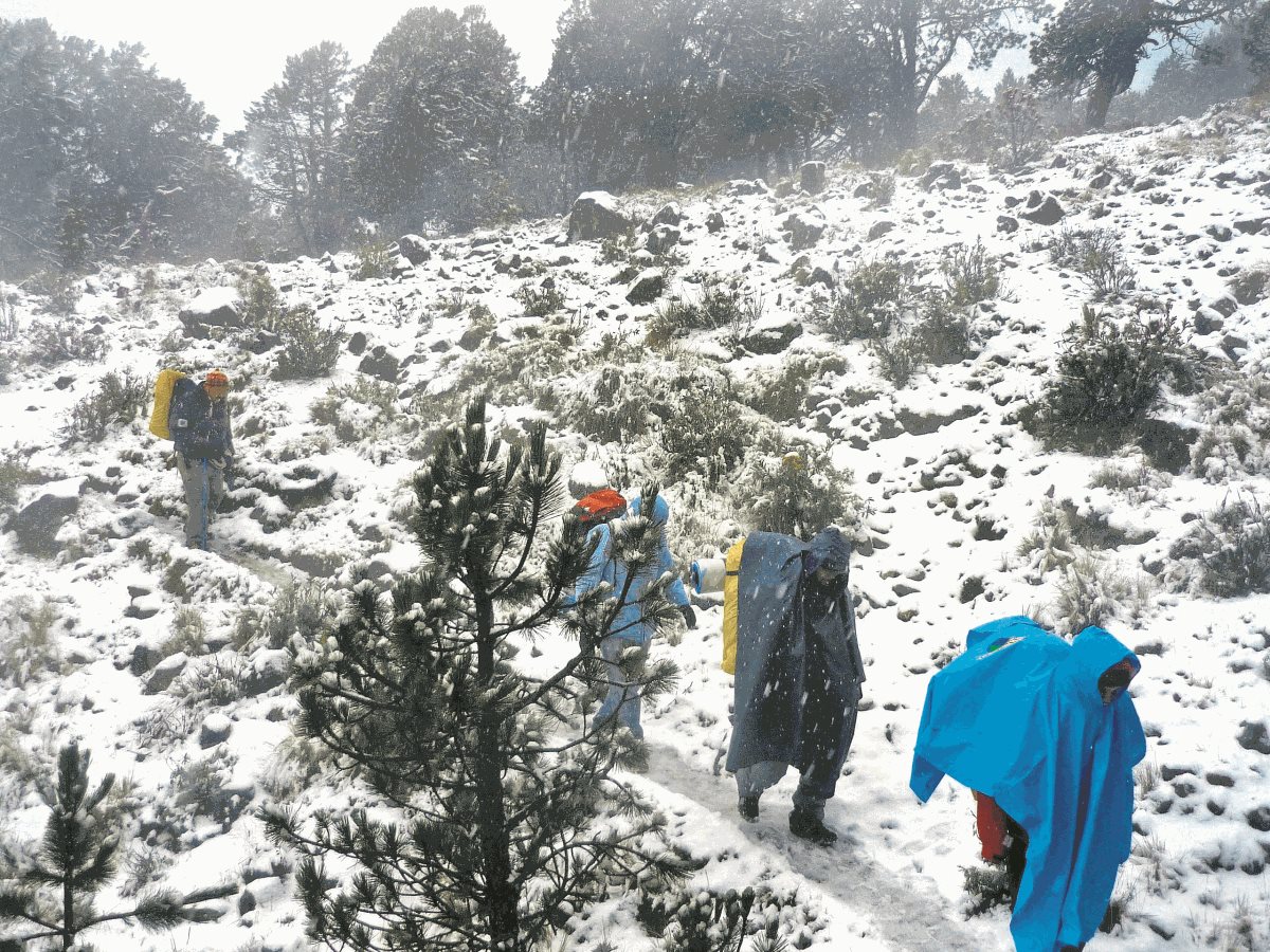 ¿Realmente cayó nieve en Guatemala?