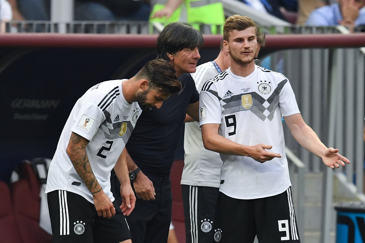 Alemania sufrió una derrota inesperada contra México. (Foto Prensa Libre: AFP)