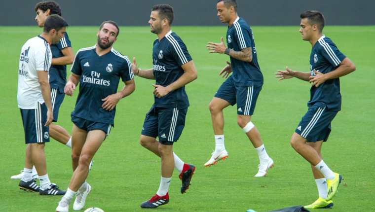 El Real Madrid se encuentra en este momento cumpliendo con su pretemporada en Estados Unidos. (Foto Prensa Libre: EFE)