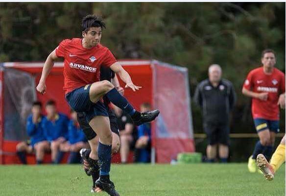 Juan José Chang en un partido con su exequipo el Western Suburbs. (Foto Prensa Libre: Cortesía Juan José Chang)