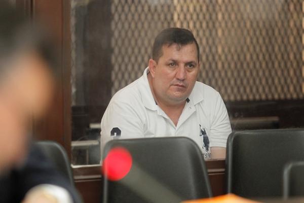 Byron Vargas Sosa, durante el desarrollo del juicio en su contra. (Foto Prensa Libre: Archivo)