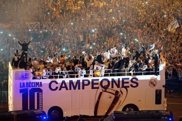El Madrid cumplió uno de sus más anhelados sueños. (Foto Prensa Libre: AFP)