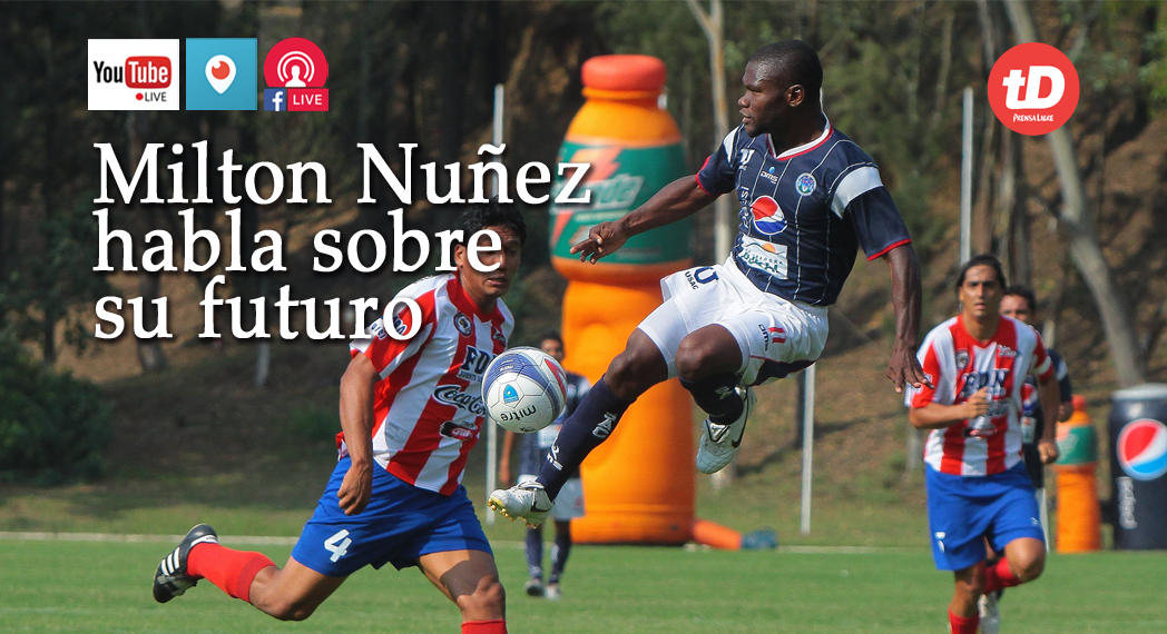 El delantero hondureño Milton "Tyson" Núñez visita Prensa Libre para hablar de su actualidad en el equipo sancarlista y de su futuro. (Foto Prensa Libre: Hemeroteca PL)
