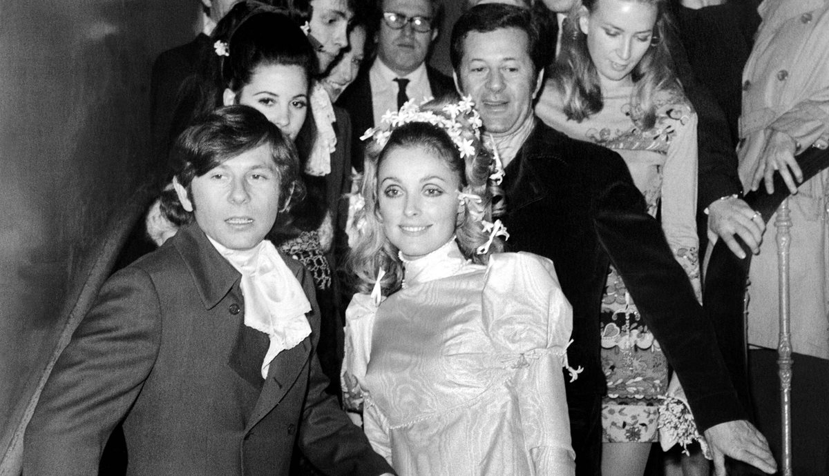 Actriz Sharon Tate y su esposo Roman Polanski en 1968. (Foto Prensa Libre: AFP)