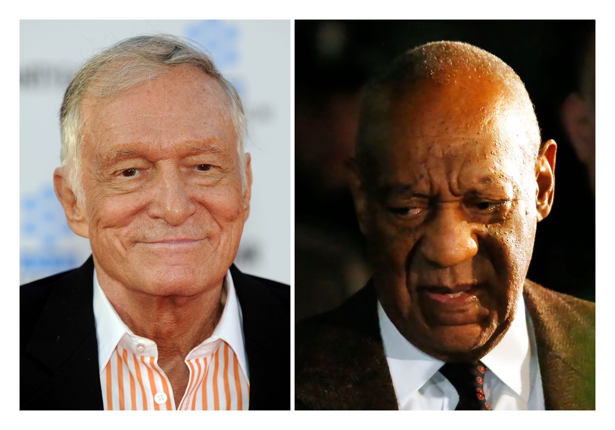 Una nueva demanda de abuso sexual involucra a Hugh Hefner con Bill Cosby. (Foto Prensa Libre: AFP)