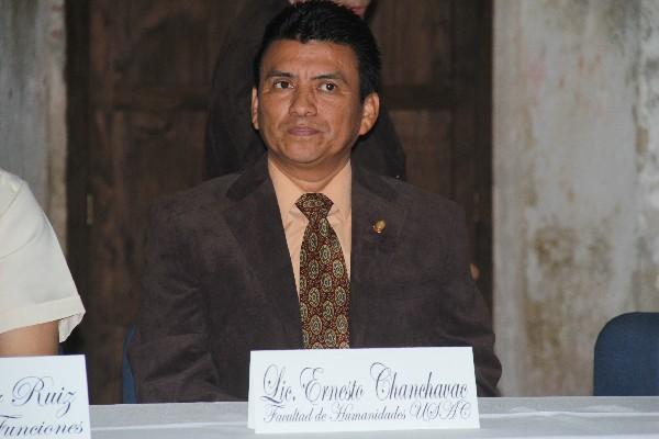 Luis Ernesto Chanchavac  fue presentado  como     integrante del Consejo para la Protección de Antigua.