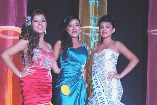 Wendy Blanco, Vanesa López y Dámaris Analy Ramirez Rodriguez. ( (Foto Prensa Libre: Edwin Paxtor)