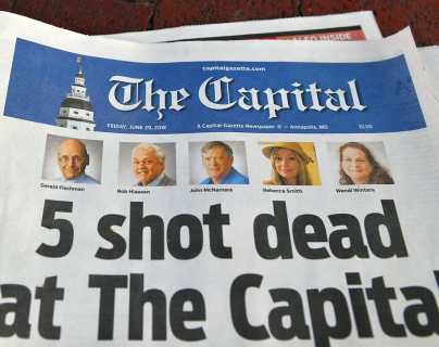 SIP lamenta la muerte de periodistas en balacera de EE. UU. y pide mejorar seguridad en diarios
