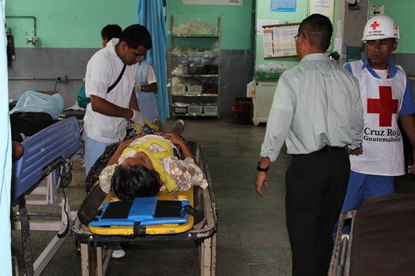 Heridos fueron llevados al Hospital de Cobán, Alta Verapaz.<br _mce_bogus="1"/>