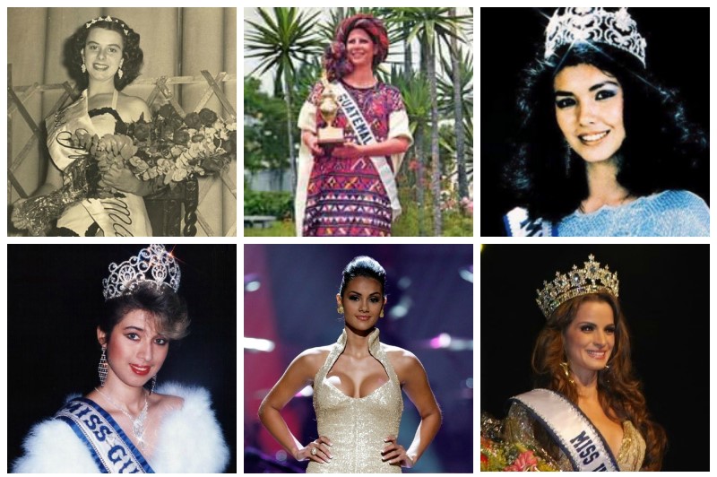 Varias han sido las reinas de belleza que han destacado en Miss Universo. (Foto Prensa Libre: Hemeroteca PL)