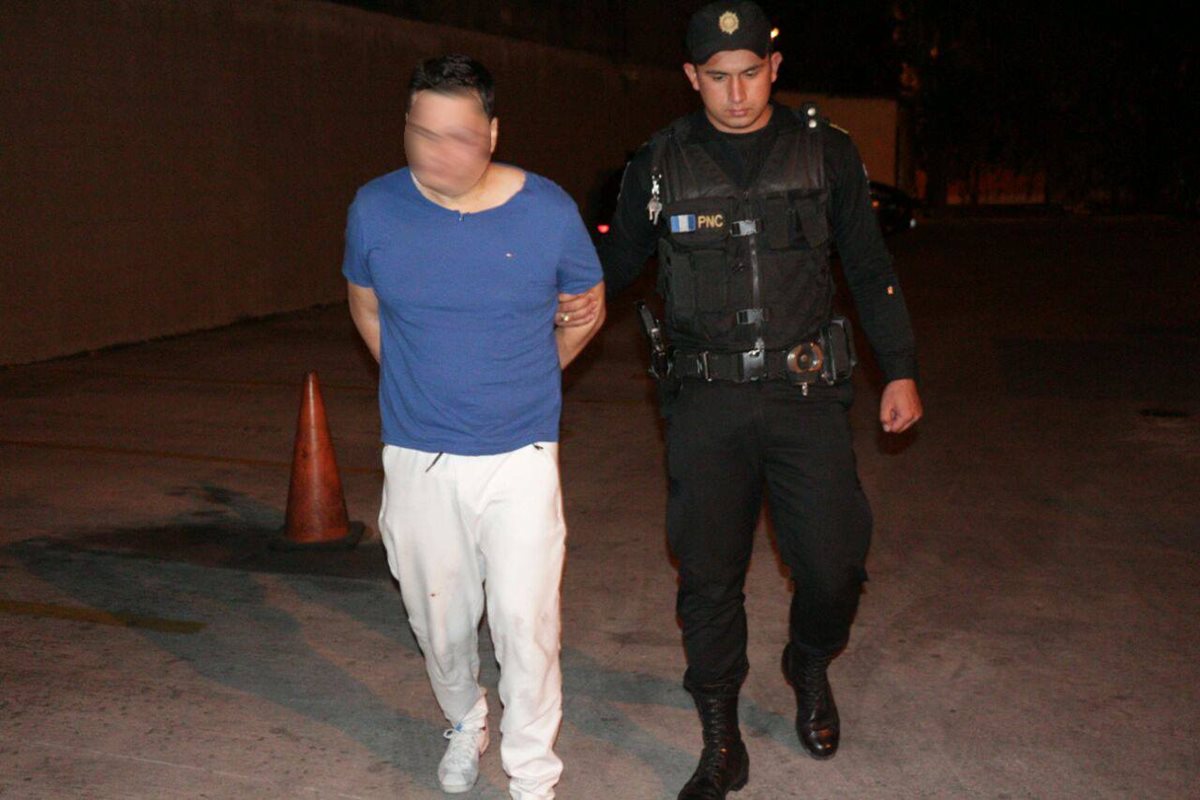 Johan Camilo Castillo Ackerman. (Foto Prensa Libre: PNC)