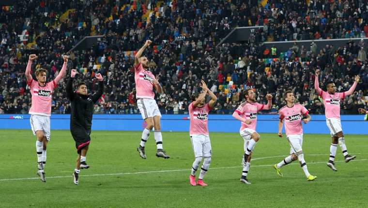 La Juventus volvió a sonreír en la Serie A. (Foto Prensa Libre: AP)