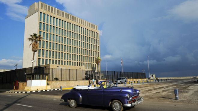Estados Unidos afirma que su embajada en La Habana fue objeto de un "ataque acústico". AFP
