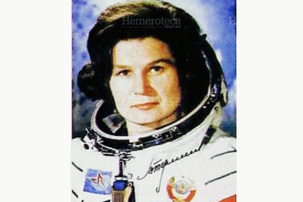 Valentina Tereshkova se conviritió en la primera mujer en el espacio. (Foto: Hemeroteca PL)