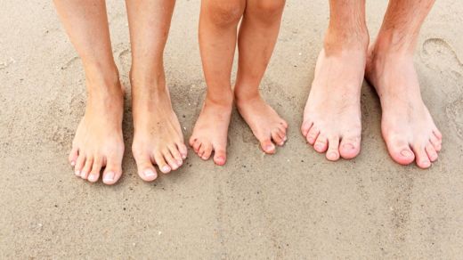 Las uñas de los pies se recuperan más lentamente y pueden tardar hasta 12 meses, frente a los seis meses de la mano. GETTY IMAGES
