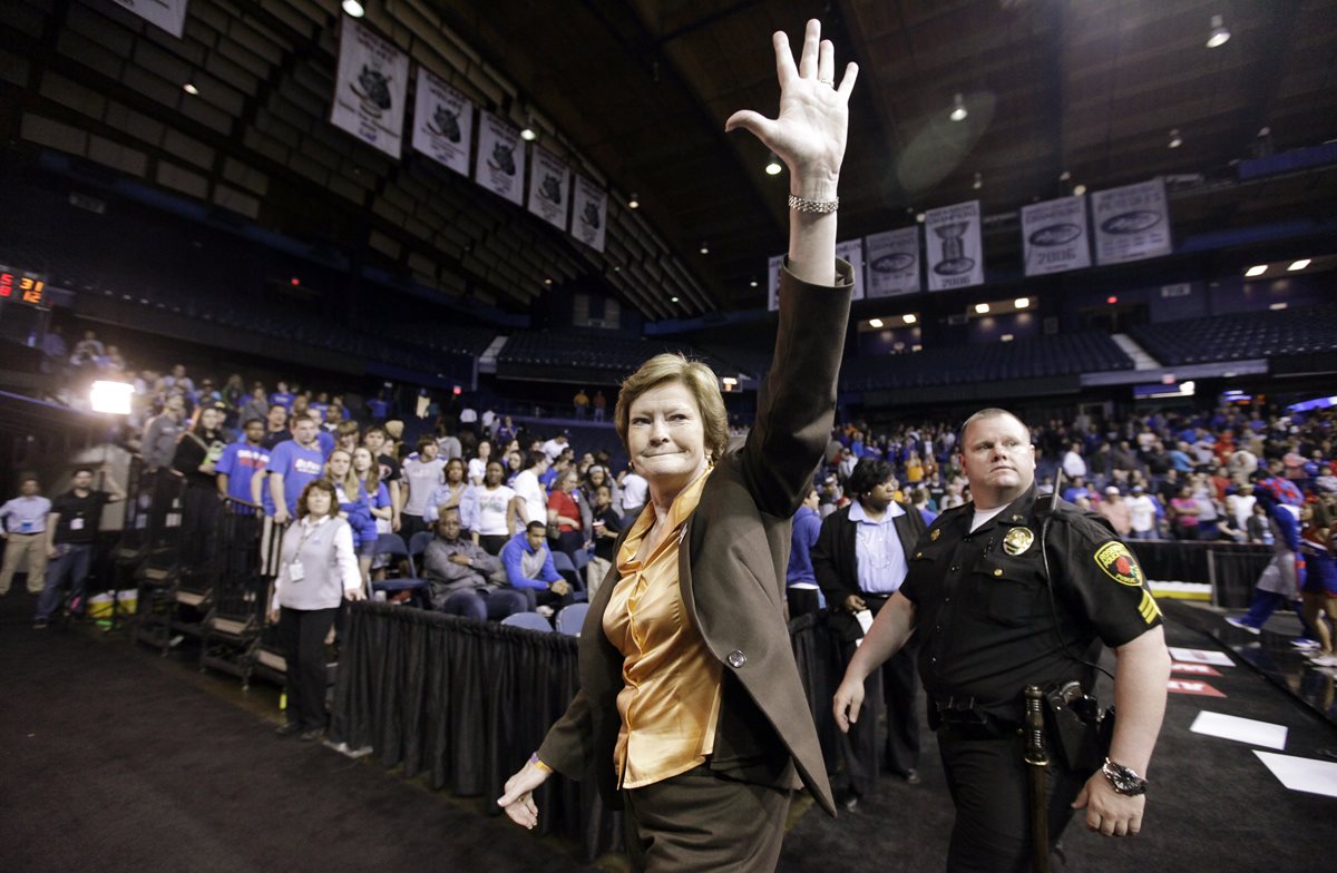 Pat Summitt falleció a los 64 años en un asilo de Knoxville. (Foto Prensa Libre: AP).