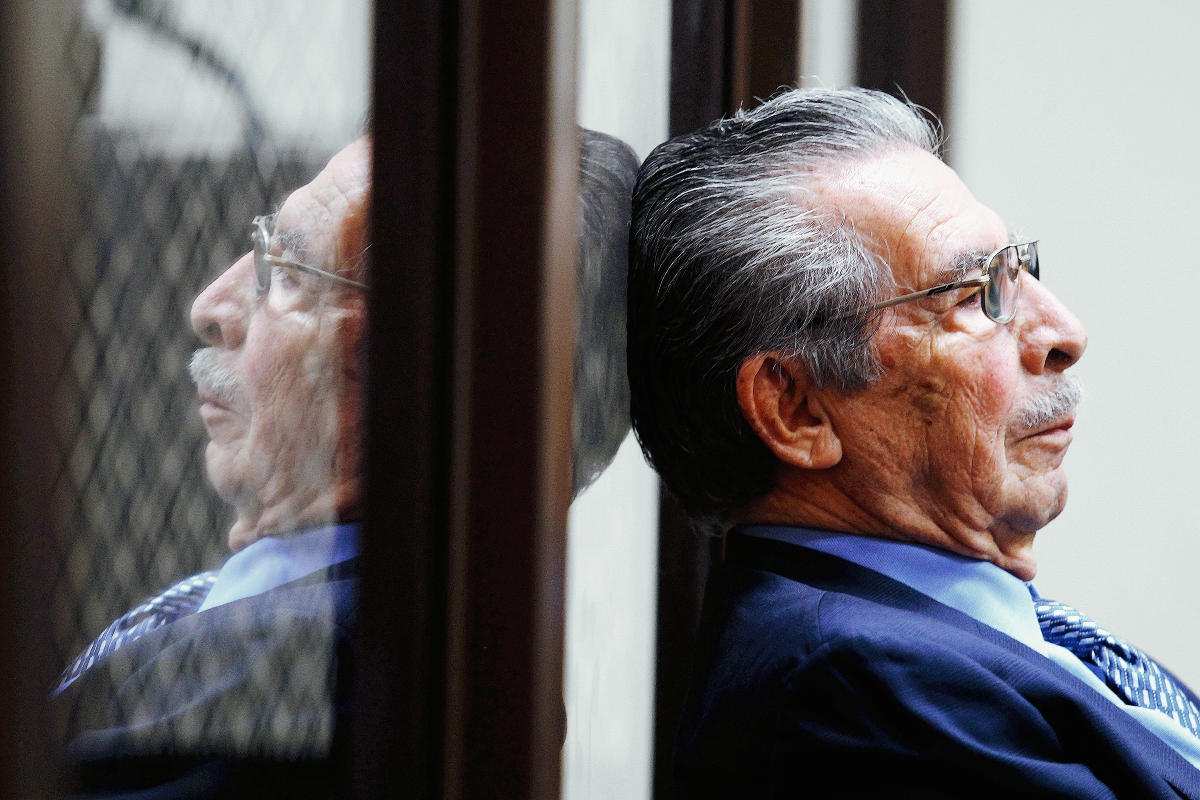 Efraín Ríos Montt cumple 91 años. (Foto Prensa Libre: Hemeroteca)