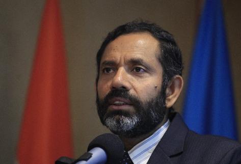 Subrata Bhattacharjee, es el embajador de la India en Guatemala.  (Foto Prensa Libre: Edwin Bercián)