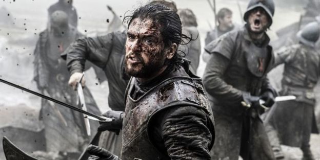 Como cualquier gobernador que se precie, Jon Snow ha liderado tropas en el campo y peleado en batalla. HBO
