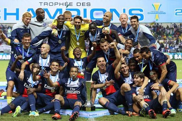 El PSG es el actual campeón de la Supercopa de Francia. (Foto Prensa Libre: AFP)