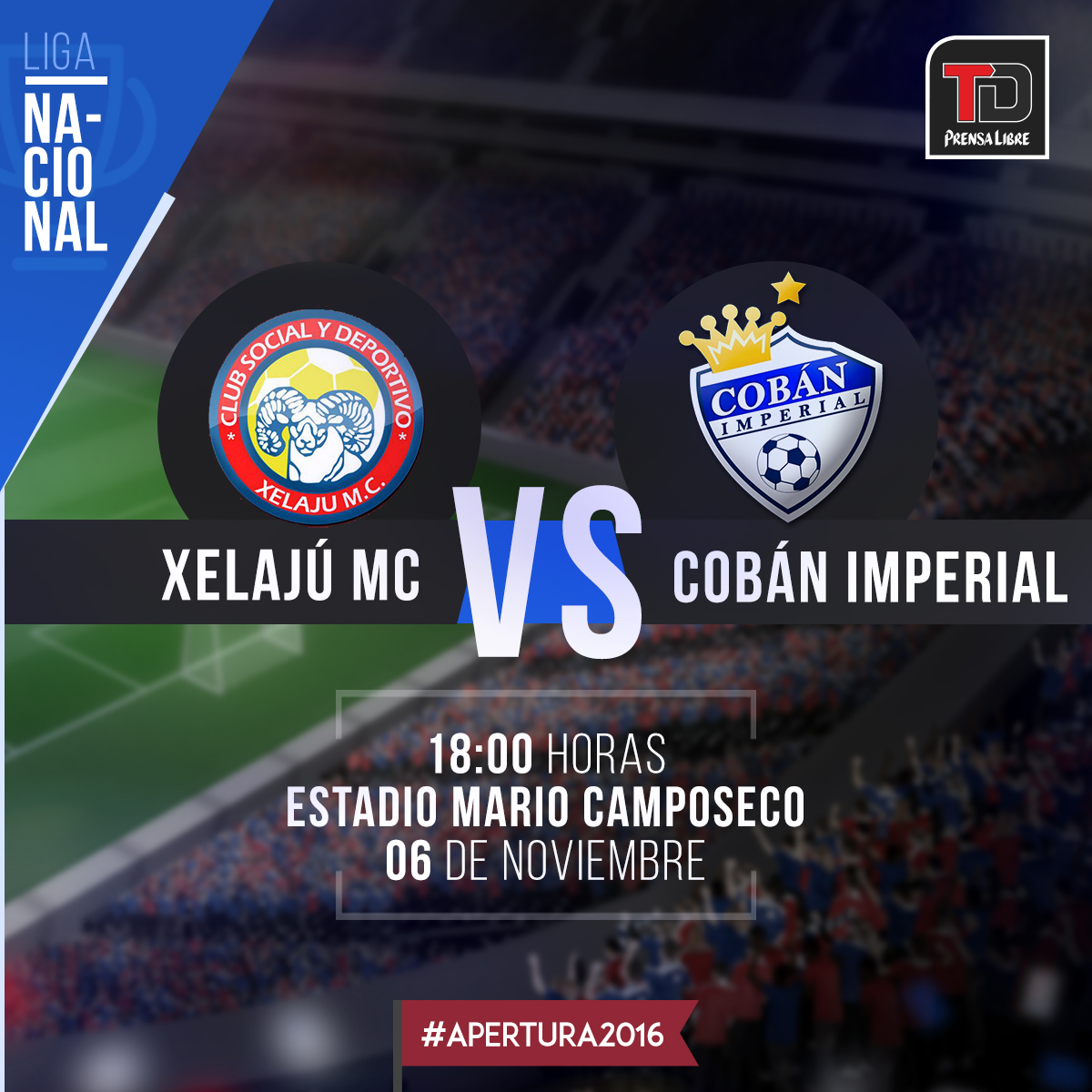 Xelajú MC y Cobán Imperial juegan a partir de las 18 horas. (Foto Prensa Libre: TodoDeportes)