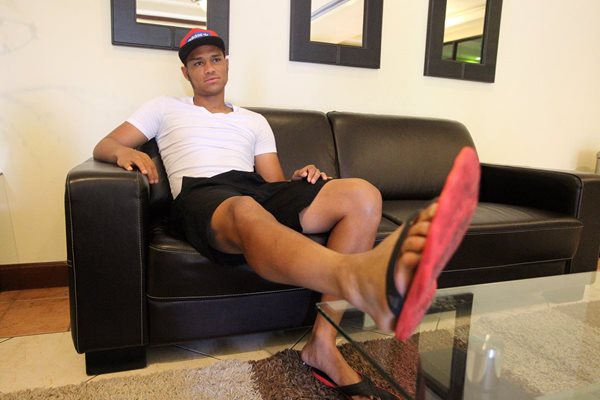 Rolando Blackburn, habló del mal momento que vive como deportista. (Foto Prensa Libre: Óscar Felipe Q.)