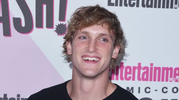 El "youtuber" Logan Paul cayó varias posiciones en el listado de los mejores pagados, pero siguió sumando millones en 20178. (GETTY IMAGES)