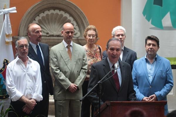 Francisco Saravia  da detalles sobre importante nombramiento de Guatemala para el próximo año. (Foto Prensa Libre: Ángel Elías)