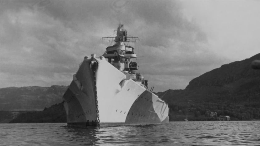 El Tirpitz fue el buque más grande y poderoso de la Kriegsmarine, la marina de guerra de Hitler. BUNDESARCHIVE PHOTOS