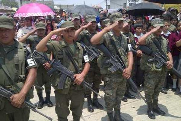 Este viernes inicia a funcionar un Destacamento Militar en la colonia Villa Hermosa, San Miguel Petapa. (Foto Prensa Libre: Archivo)