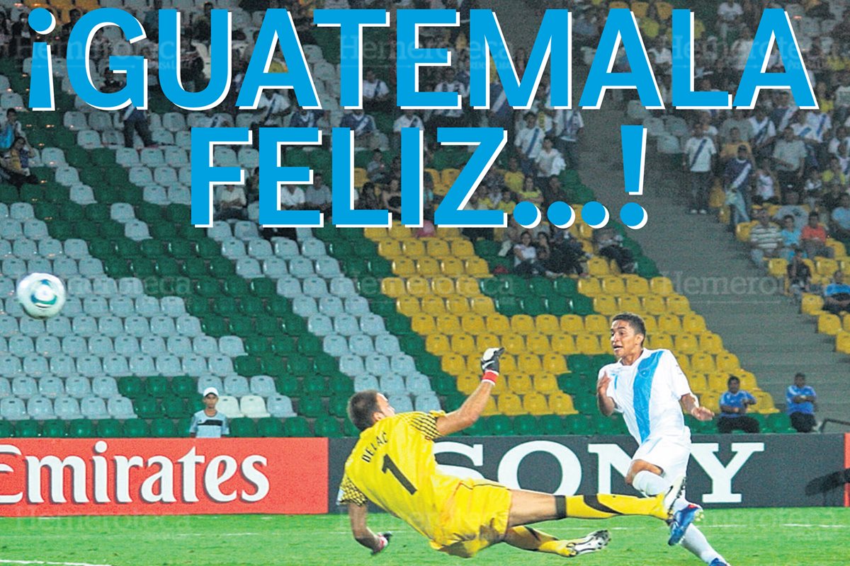Guatemala avanza en mundial Sub 20 de Colombia 2011 (Foto: Hemeroteca PL)