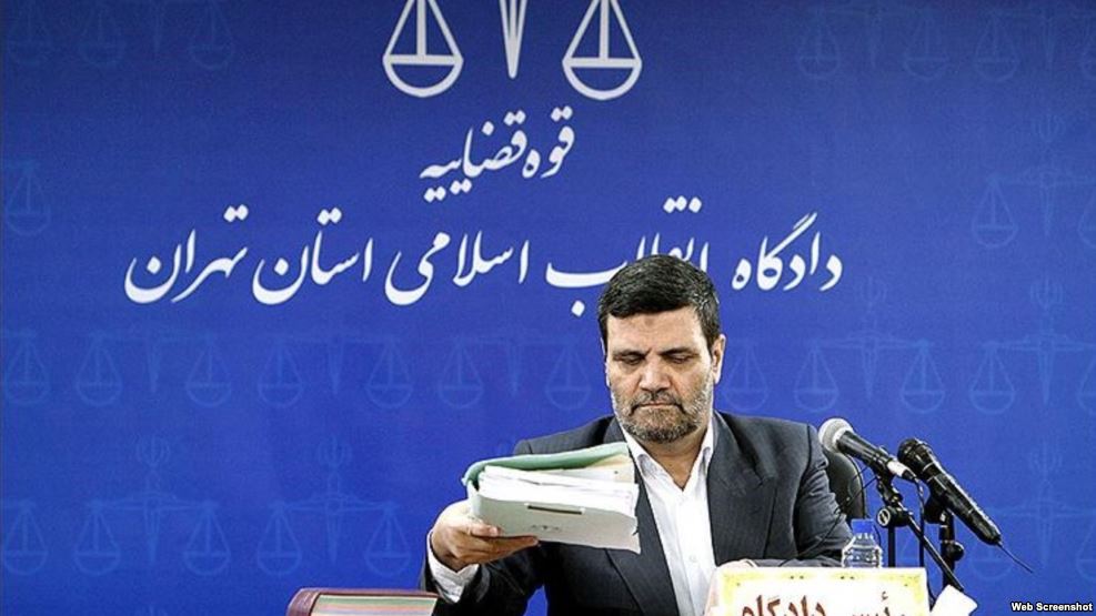 Juez Abolghasem Salavati del Tribunal Revolucionario Islámico en Teherán, Irán. (Foto Prensa Libre: AFP)
