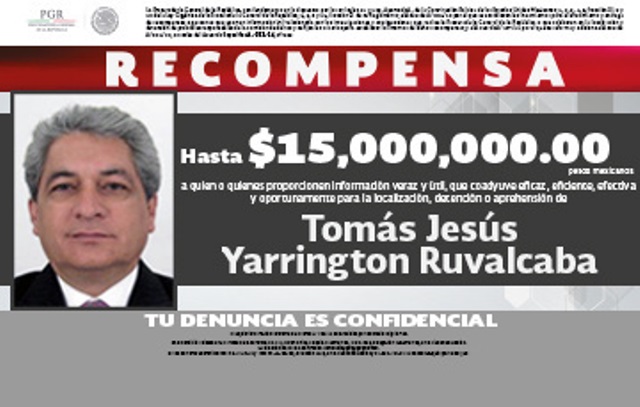 Yarrington Ruvalcaba, exgobernador de Tamaulipas, fue capturado en Italia. Es acusado de lavado de dinero. (Foto Prensa Libre: AFP)