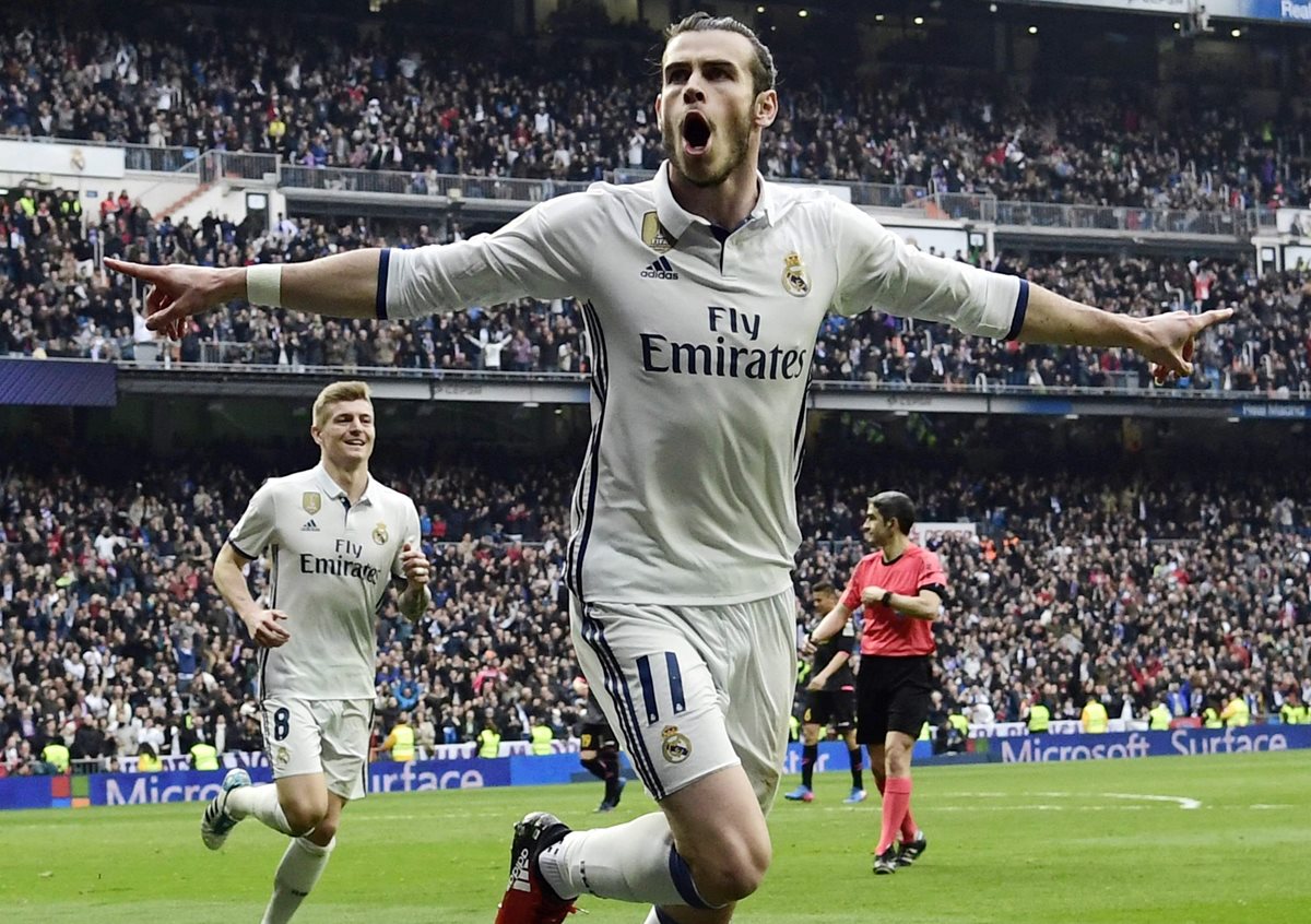 Bale regresó con gol luego de casi tres meses recuperándose de una lesión. (Foto Prensa Libre: AFP)
