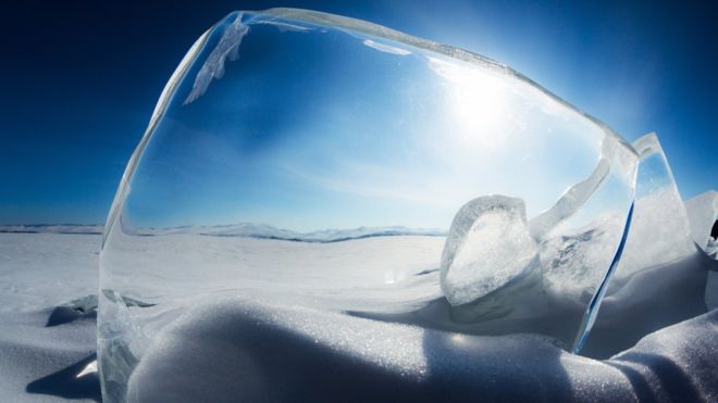 Abundante en los inviernos boreales pero difícil de encontrar en el trópico. Así es el hielo. GETTY IMAGES