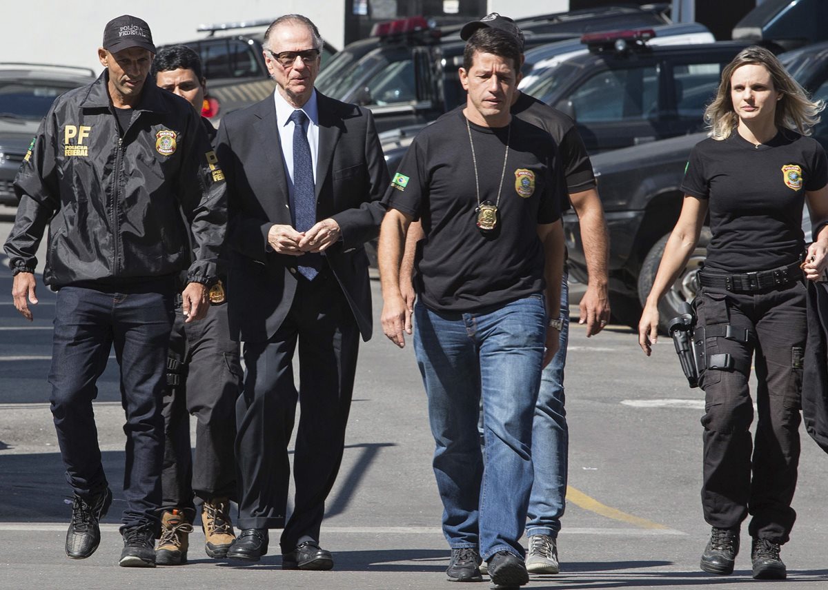 Carlos Nuzman, que también es miembro honorario del Comité Olímpico Internacional, fue interrogado el mes pasado por autoridades brasileñas y francesas. (Foto Prensa Libre: AFP)