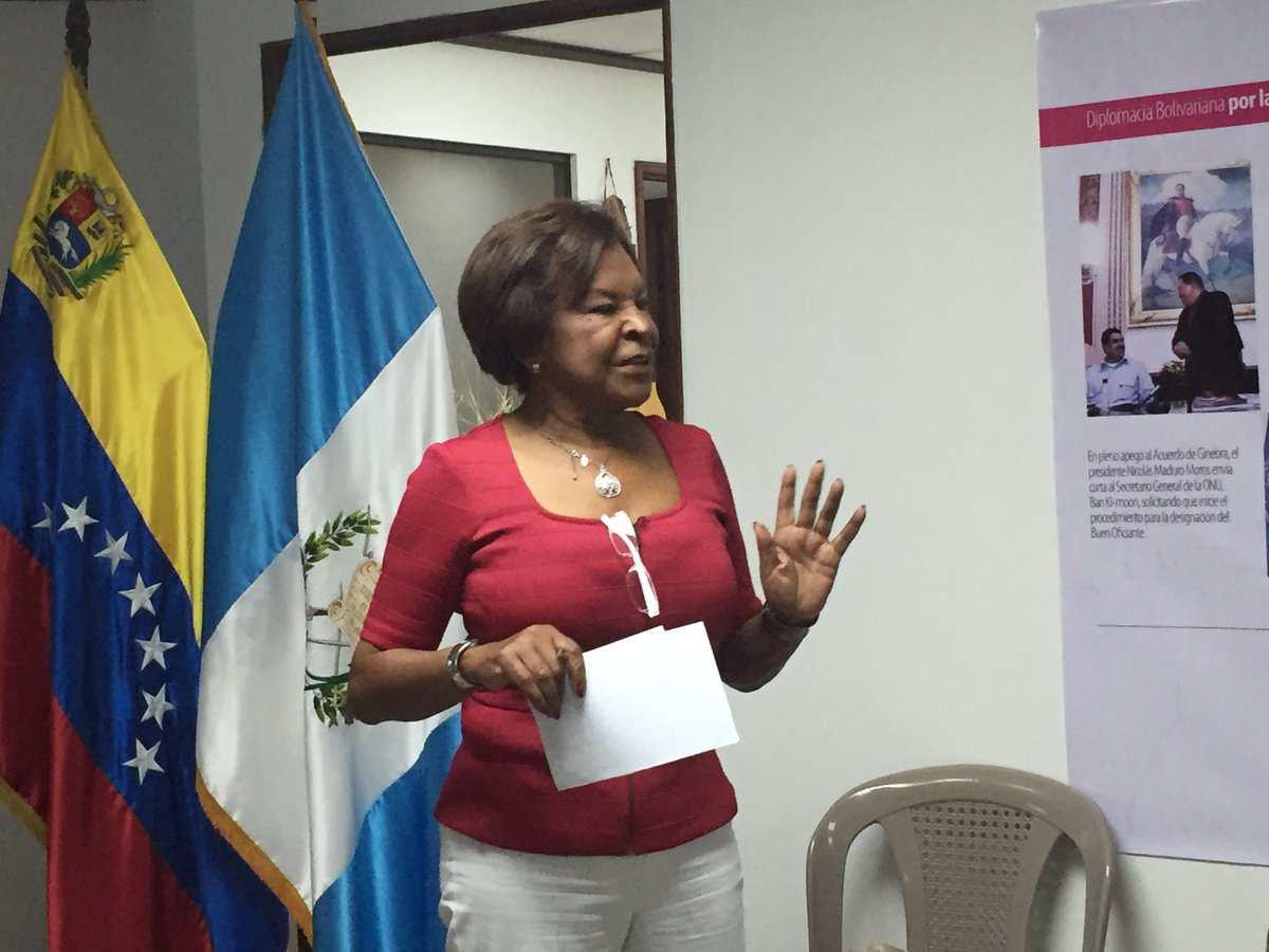 El pasado 10 de mayo la cancillería guatemalteca también pidió el reemplazo de la embajadora de Venezuela, Elena Alicia Salcedo Poleo. (Foto Prensa Libre; Hemeroteca PL)