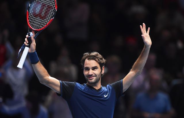 Roger Federer ganó y se enfrentará a Djokovic. (Foto Prensa Libre: EFE)