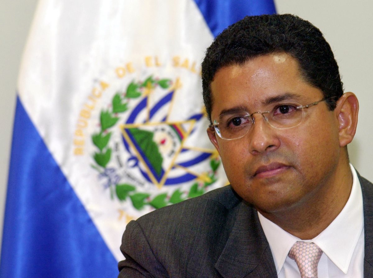 Francisco Flores, expresidente de El Salvador. (Foto Prensa Libre: AP).