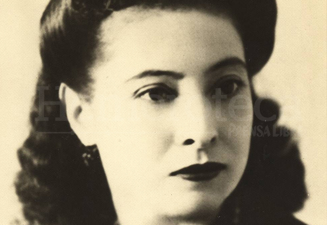 Retrato en vida de María Chinchilla Recinos. (Foto: Hemeroteca PL)