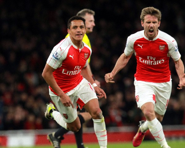 Alexis Sánchez devuelve al Arsenal al tercer puesto