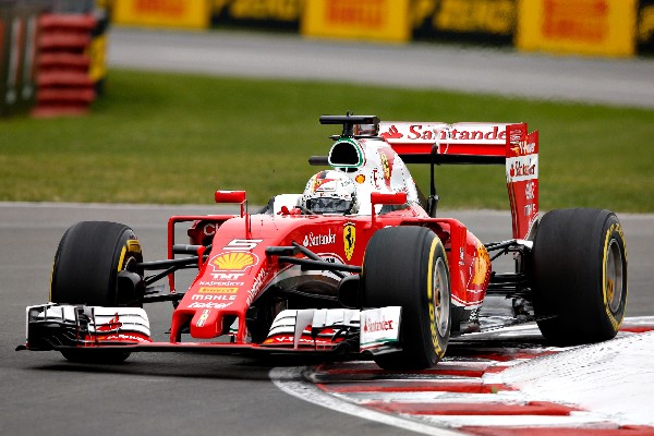 Sebastian Vettel fue el piloto más rápido en los ensayos de Canadá. (Foto Prensa Libre: AFP)