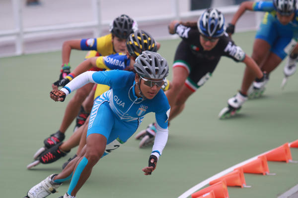 La guatemalteca Dalia Soberanis conquistó el bronce en los Juegos de Veracruz 2015. (Foto Prensa Libre: Hemeroteca PL).