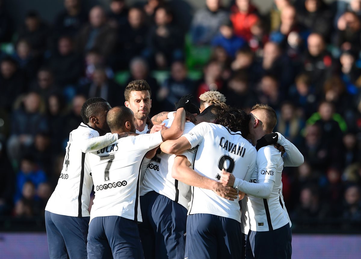 El PSG quedó eliminado de la Champions a manos del Barcelona. (Foto Prensa Libre: AFP)