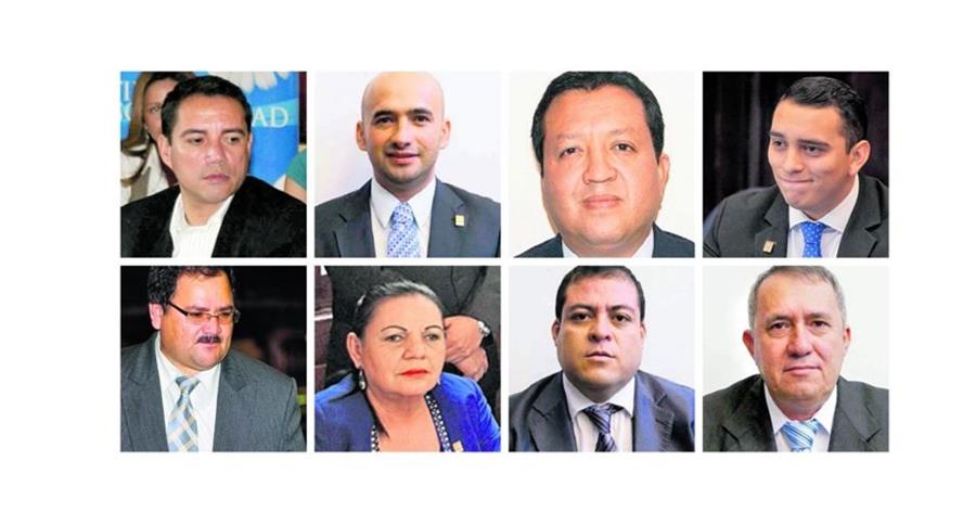 Los diputados oficialistas, seis disidentes de Líder y dos de la UNE, son señalados por tráfico de influencias y discriminación. (Foto Prensa Libre: Hemeroteca PL)