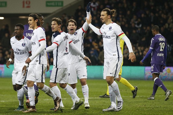 El sueco, Zlatan Ibrahimovic ha sido importante para el París SG en los partidos de liga como en la Copa de Francia. (Foto Prensa Libre: EFE)