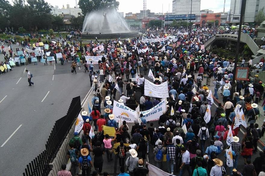 La Coordinadora Nacional de Organizaciones Campesinas se movilizará por el Centro Cívico. (Foto Hemeroteca PL)